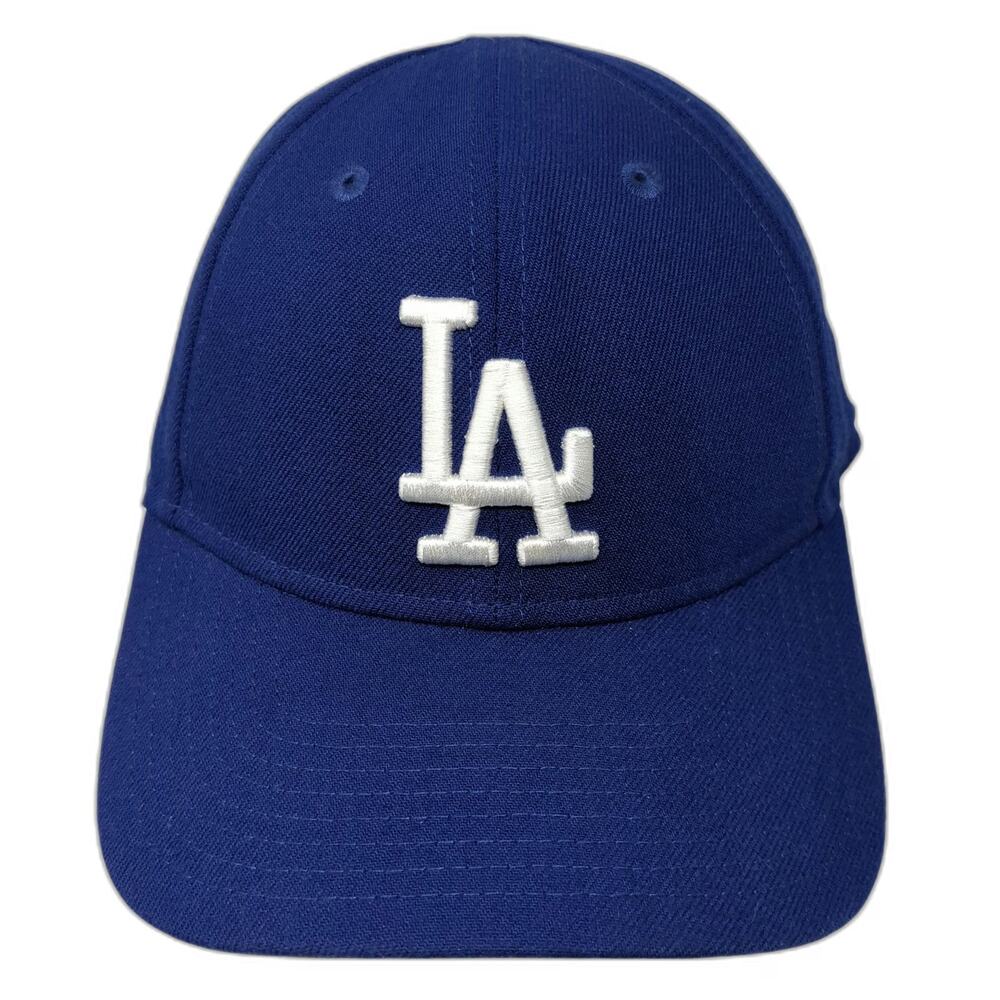 New Era Los Angeles Dodgers MLB Baseball Cap Blue One Size LA Logo Hat Strapback